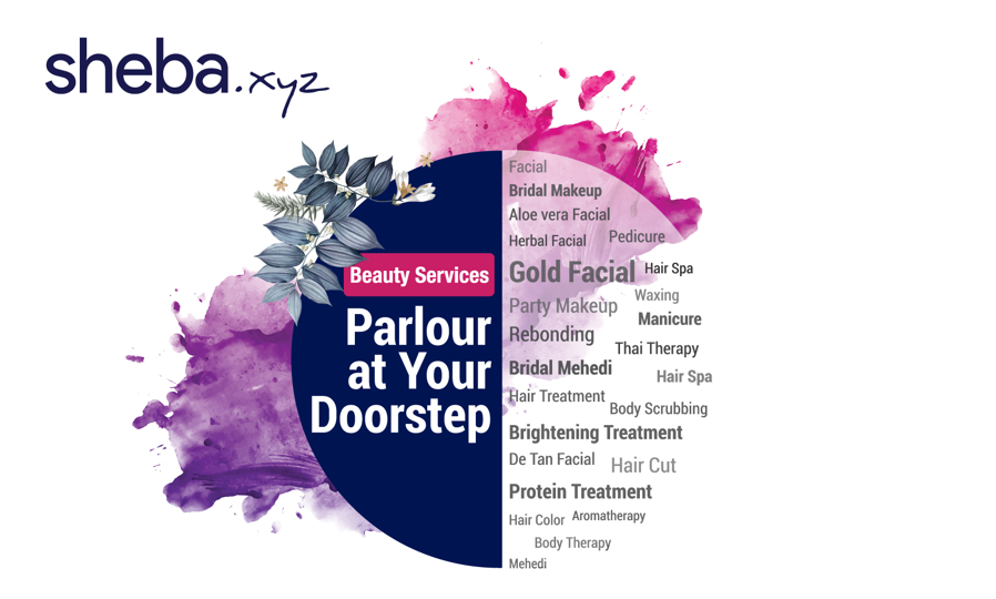 Sheba.xyz- Parlour at your doorstep